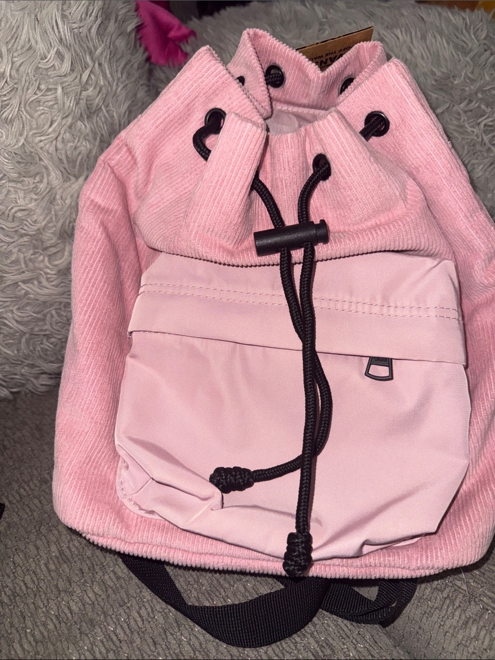 Vans Pink and Black Mini Backpacks Duo - Picture 2 of 6